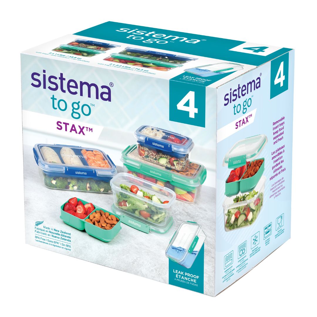 Sistema Stax To Go - 4 Pack